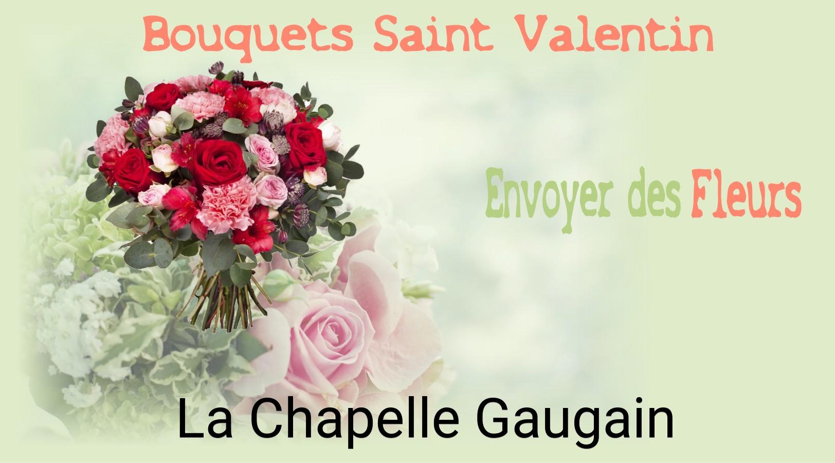 Roses de Saint-Valentin livrées à La Chapelle-Gaugain